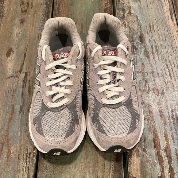 🚫SOLD🚫New Balance 990GL3 Womens Gray Running Sneakers Tennis Shoes Size 5 - Picture 4 of 12